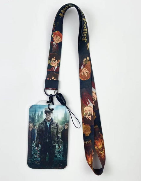 Harry Potter Cardholder And Lanyard Neck Strap