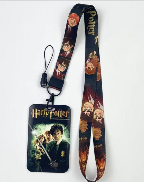 Harry Potter Cardholder And Lanyard Neck Strap