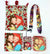 Mermaid & Belle purse gift Set (Bags/Purse/Card Holder/Lanyard/Cleaning Cloth)