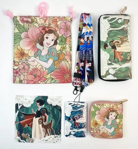 Villain purse gift Set (Bags/Purse/Card Holder/Lanyard/Cleaning Cloth)
