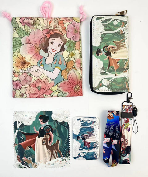 Villain purse gift Set (Bags/Purse/Card Holder/Lanyard/Cleaning Cloth)