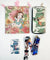 Snow White purse gift Set (Bags/Purse/Card Holder/Lanyard/Cleaning Cloth)