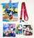 Minnie purse gift Set (Bags/Purse/Card Holder/Lanyard/Cleaning Cloth)