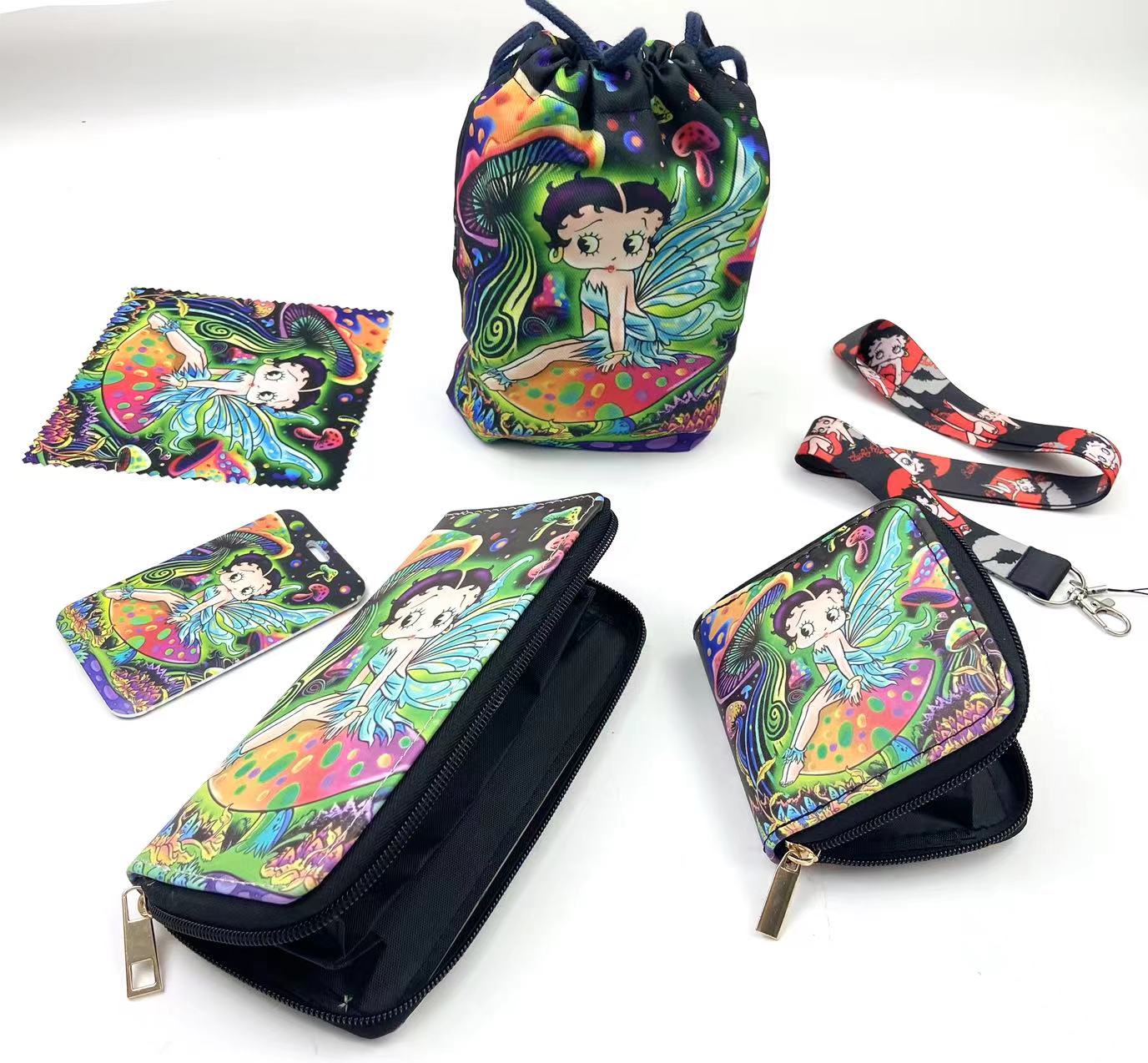 Betty purse gift Set (Bags/Purse/Card Holder/Lanyard/Cleaning Cloth)