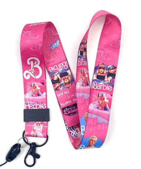 Barbie ID Cardholder Lanyard Neck Strap For Keys