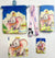 Elephants purse gift Set (Bags/Purse/Card Holder/Lanyard/Cleaning Cloth)