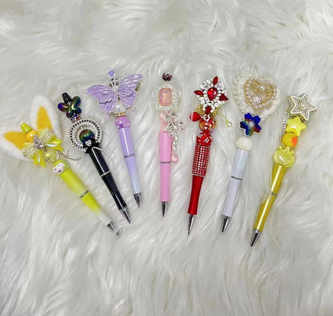 Premade beaded pens（Pick on Live）