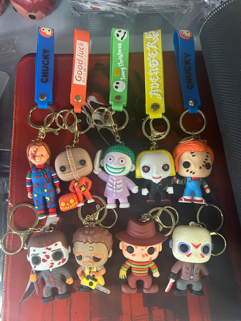 Horror key chain