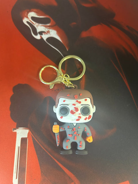 Horror key chain