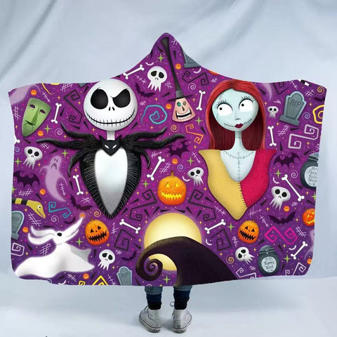 Horror blanket Hooded blanket