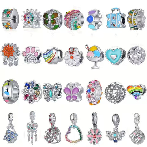 Pandora Beads, Alloy Spacer and Pendants, Lucky Bags