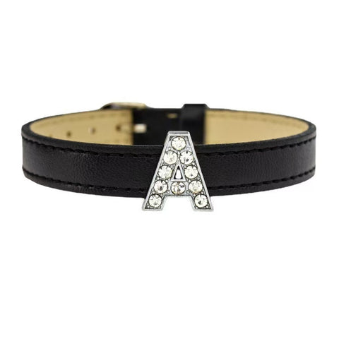 Leather Alloy DIY Double Layer Wrist/Keychain