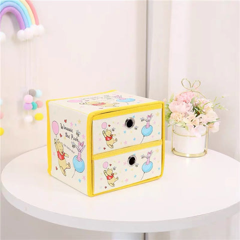 Cute storage box(1 storage box+9 random items)