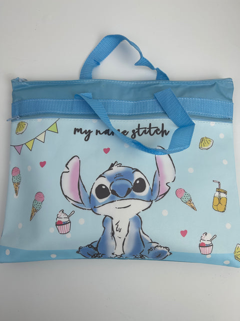 Cute books bag（1 suitcase + 9 random items）