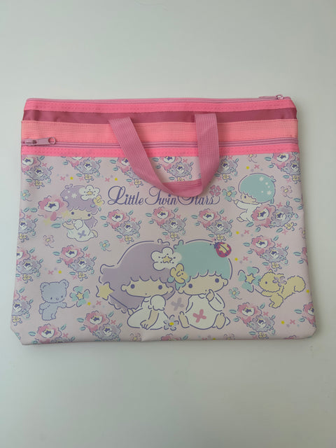 Cute books bag（1 suitcase + 9 random items）