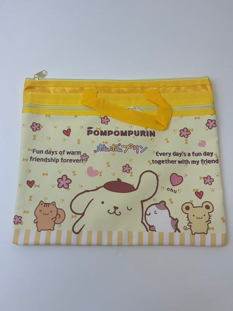 Cute books bag（1 suitcase + 9 random items）