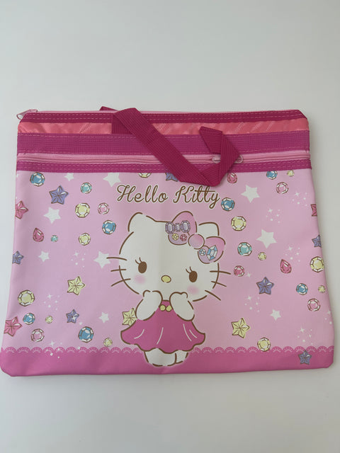 Cute books bag（1 suitcase + 9 random items）
