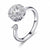 Crystal Rotate Rings Adjustable Ring