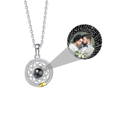 Sun Moon Necklaces For Couple BFF Family