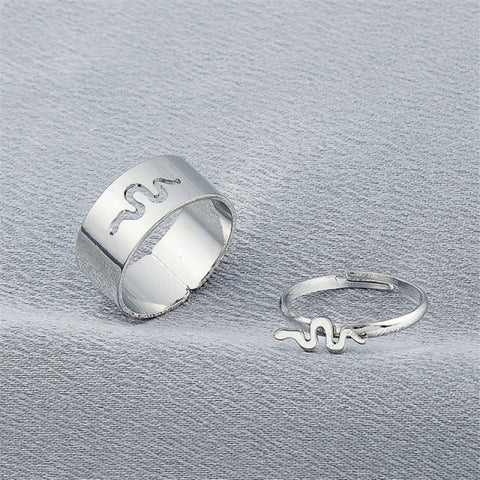 Couple Adjustable Matching Ring